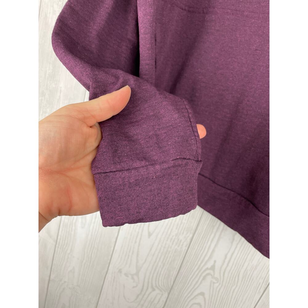 Patagonia Womens Capilene Thermal Weight Crew Polartec Baselayer Purple Sz L EUC - Picture 7 of 9